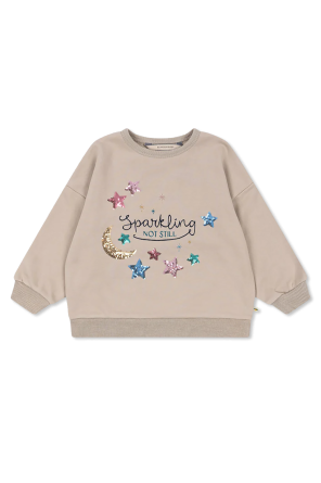 Sweatshirt with appliqué