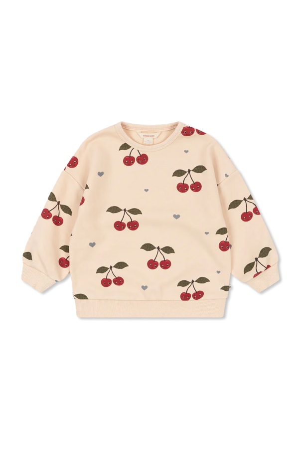 Konges Sløjd Sweatshirt with Cherry Motif