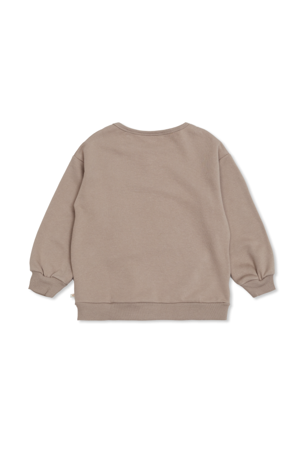 Konges Sløjd khaki sweatshirt with print