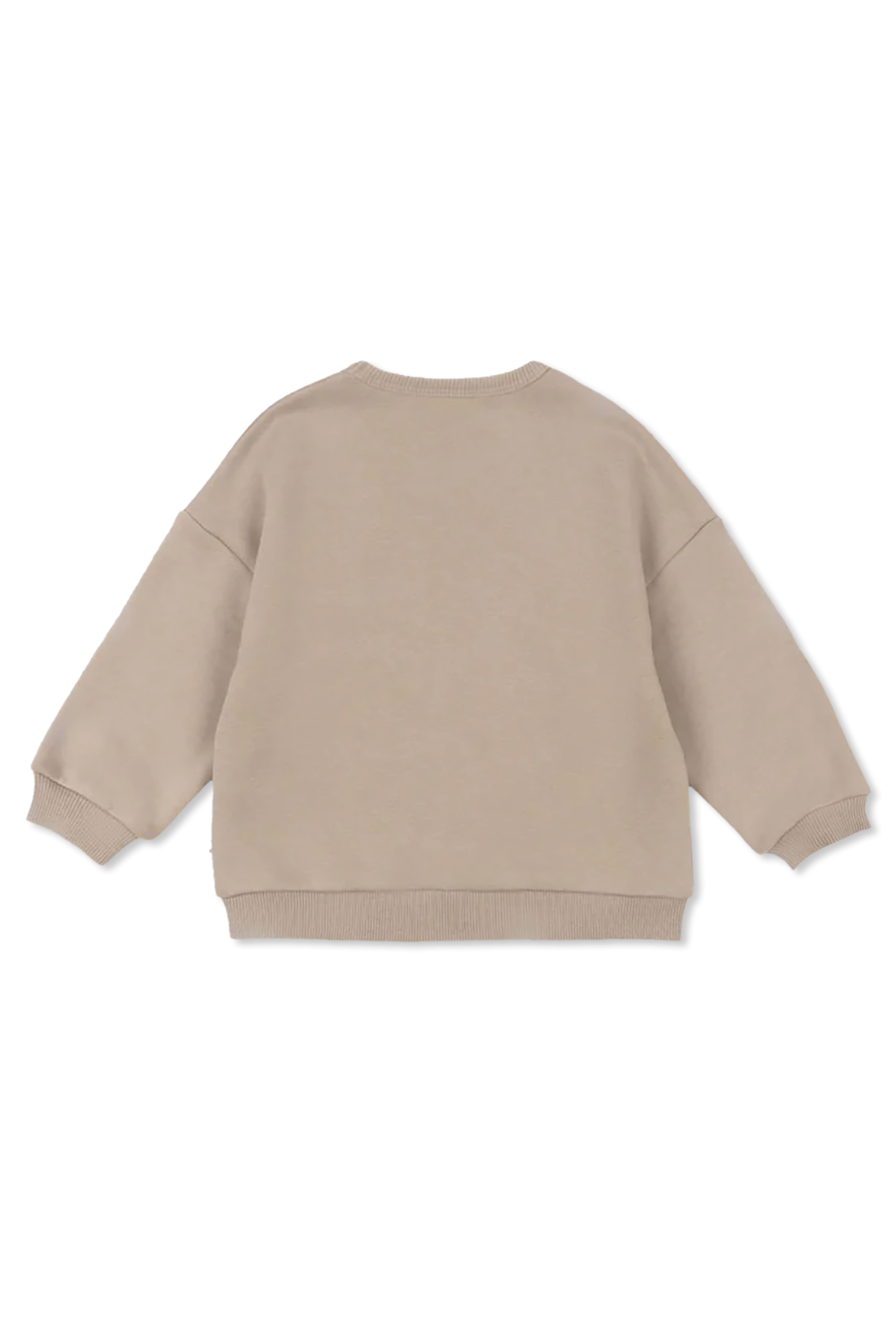 Konges Sløjd Sweatshirt with fur patch