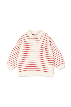 Sweatshirt with collar