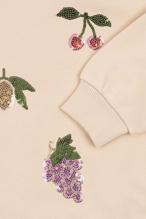 Konges Sløjd Sweatshirt mit Aufnäher