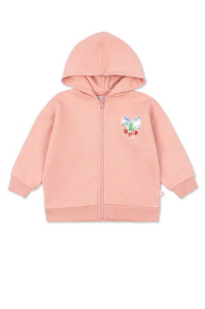 Sweatshirt with floral motif