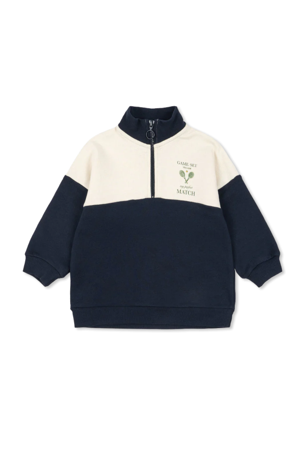 Sweatshirt with stand-up collar od Konges Sløjd