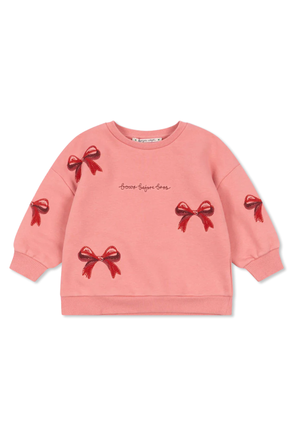 Sweatshirt with embroidery od Konges Sløjd