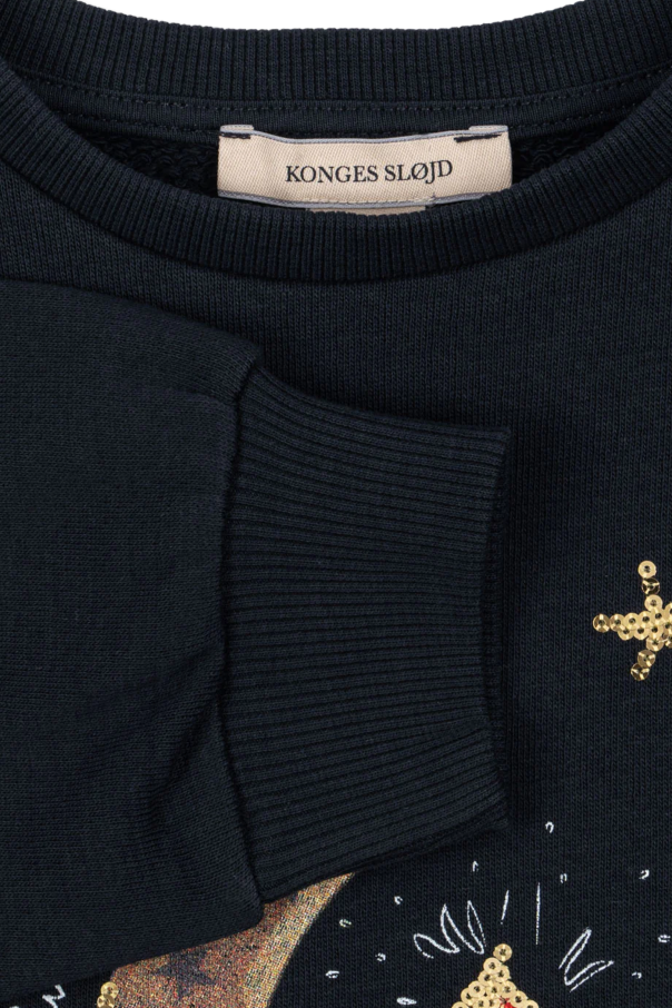 Konges Sløjd Sudadera con apliqué