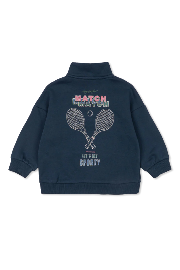 Konges Sløjd Sweatshirt with a stand-up collar