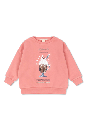 Sudadera de algodón ‘Lou’ con lentejuelas