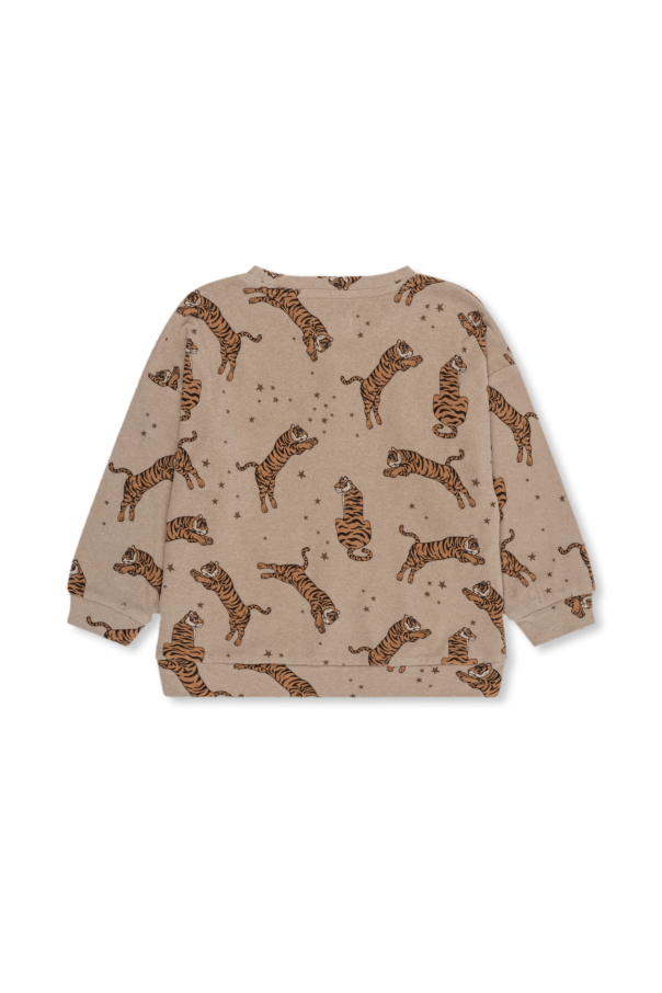 Konges Sløjd ‘Itty’ sweatshirt with tiger motif