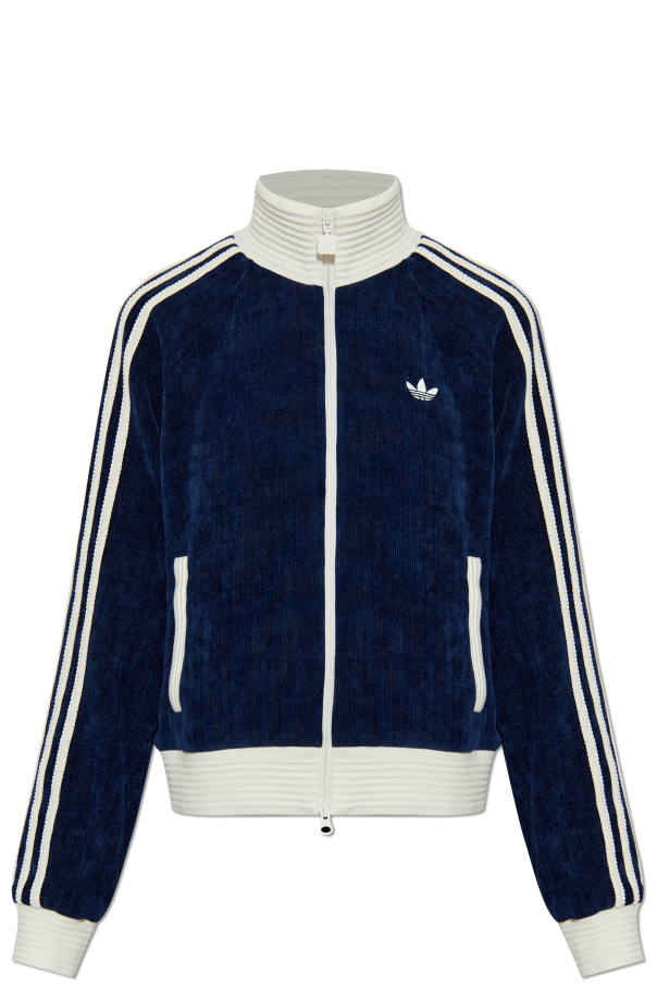 Corduroy sweatshirt with logo od ADIDAS Originals