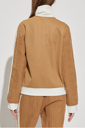 ADIDAS Originals Sweatshirt with sleeves featuring a decorative weave