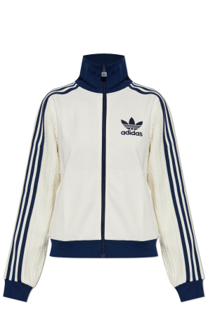 Sudadera con mangas de punto decorativo