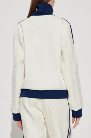 ADIDAS Originals Sweatshirt mit Ärmeln im dekorativen Strickmuster