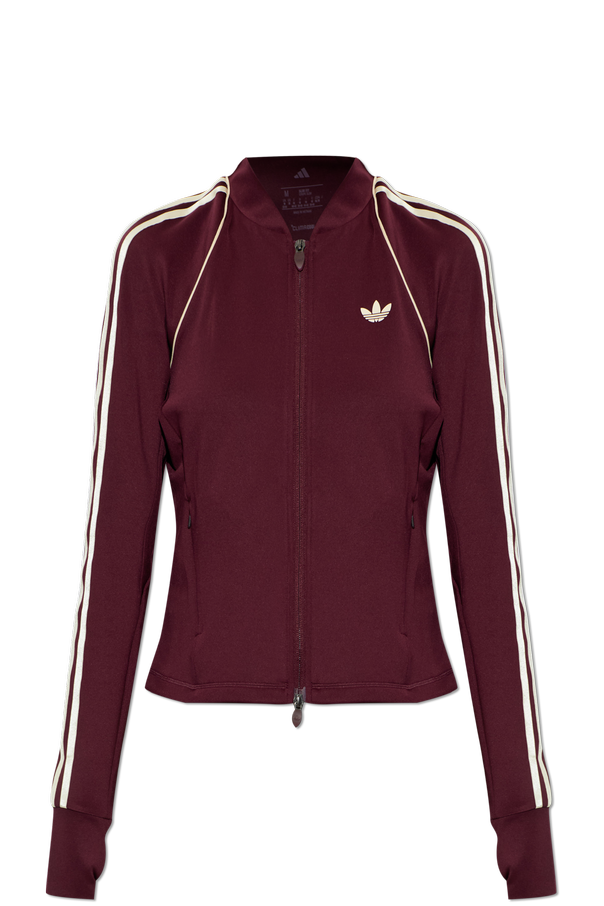Zip-up sweatshirt with logo od ADIDAS Originals