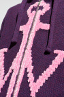 JW Anderson PURPLE Hooded Cardigan