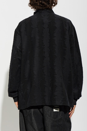 Y-3 Chaqueta con efecto 'vintage'