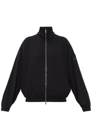 Sweatshirt with a stand-up collar