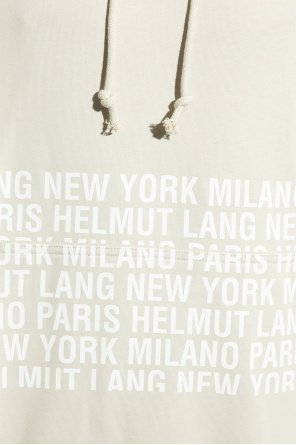 Helmut Lang Phipps panelled short-sleeve shirt