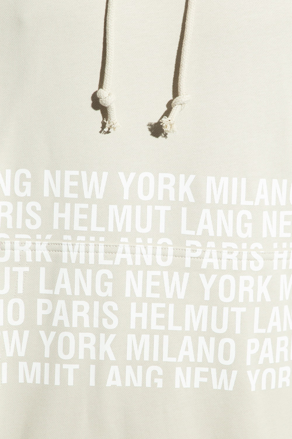Helmut Lang Hollister Blå t-shirt med rullfåll