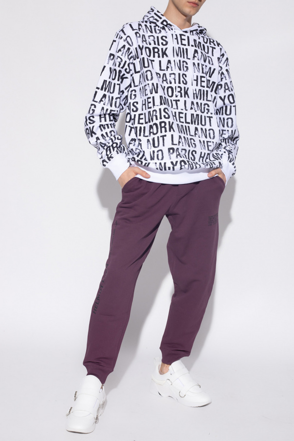 Helmut Lang Merci long-sleeved buttoned-up shirt