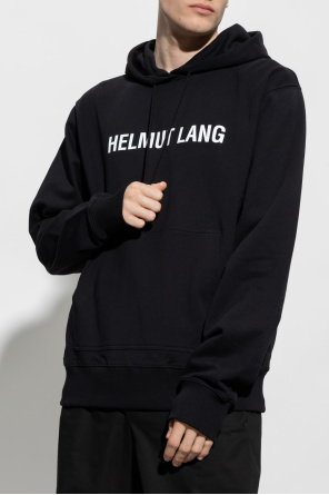 Helmut Lang Printed Polo hoodie