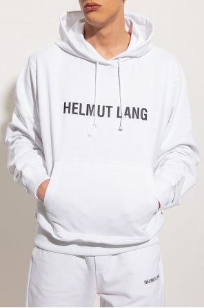 Helmut Lang Sweatshirt com capuz ESS 2 Col preto amarelo laranja