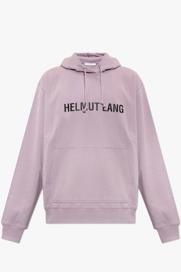 Helmut Lang White Mountaineering logo-print relaxed hoodie