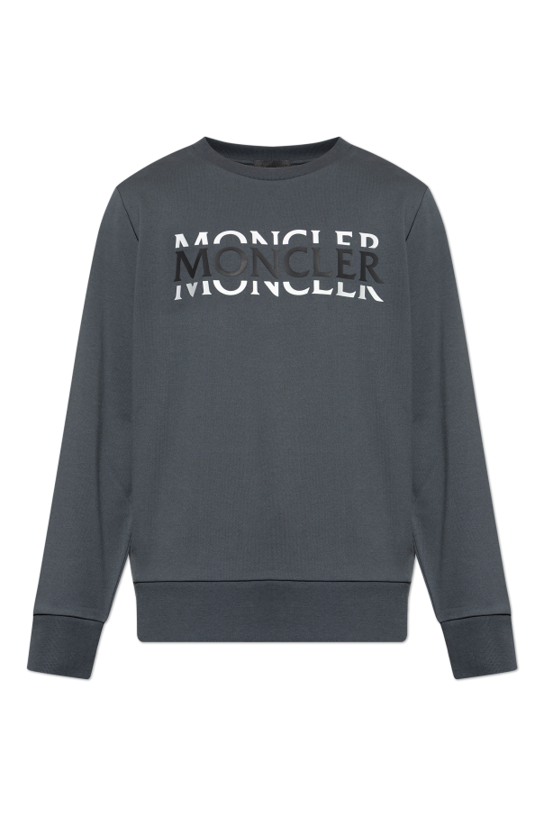 Sweatshirt with printed logo od Moncler