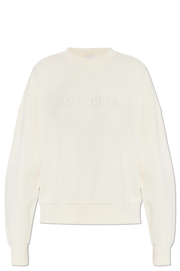 Sweatshirt with embroidered logo od Moncler