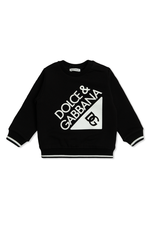 Sweatshirt with logo, zdjęcie 1 Sweatshirt with logo od Dolce & Gabbana Kids