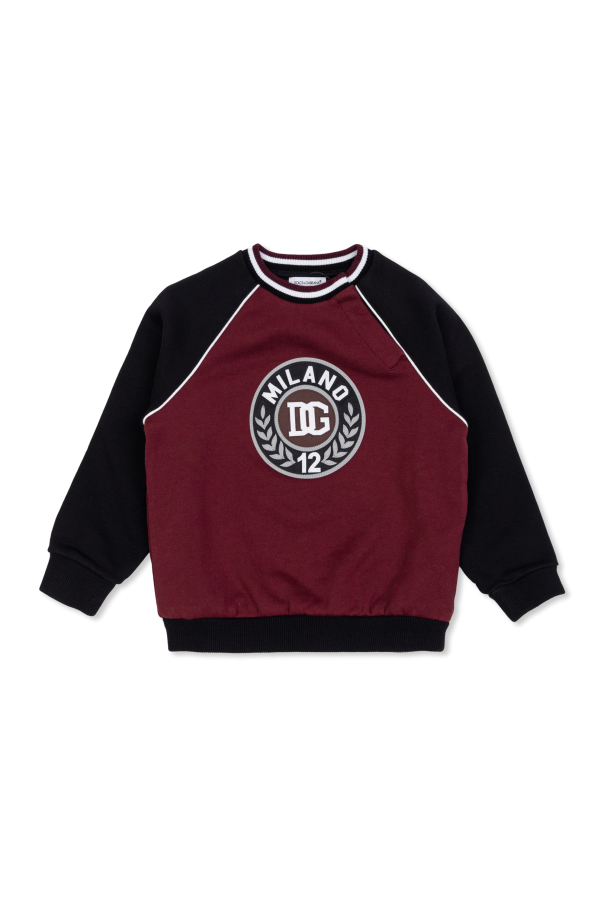Sweatshirt with logo od Dolce & Gabbana Kids