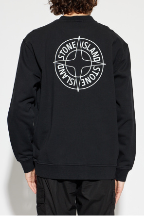 Stone Island Sweatshirt com logótipo estampado