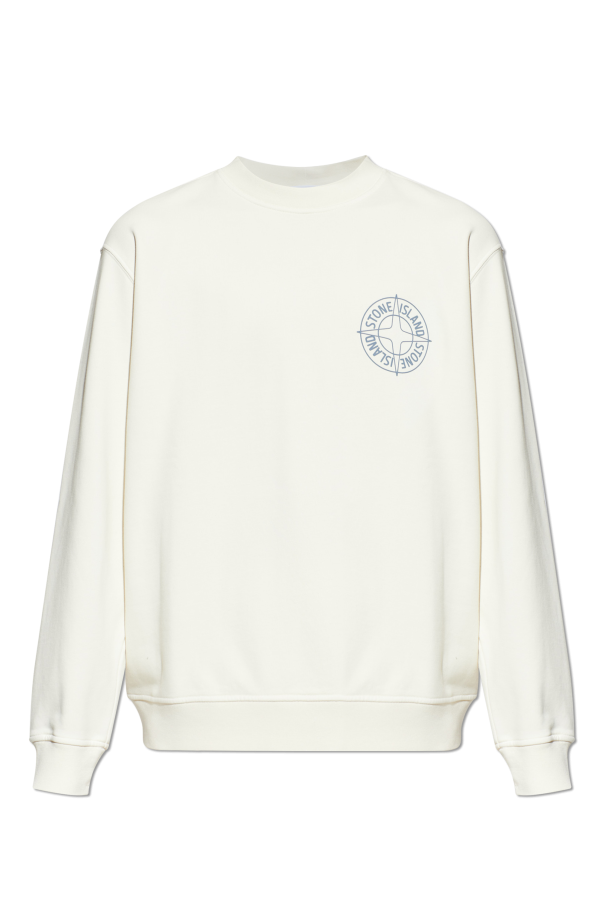 Sweatshirt with printed logo od Stone Island