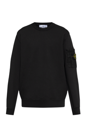 Sweatshirt with logo patch