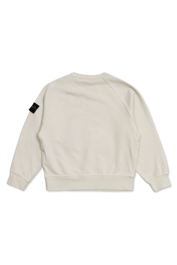 Stone Island Junior Sweatshirt mit Logo