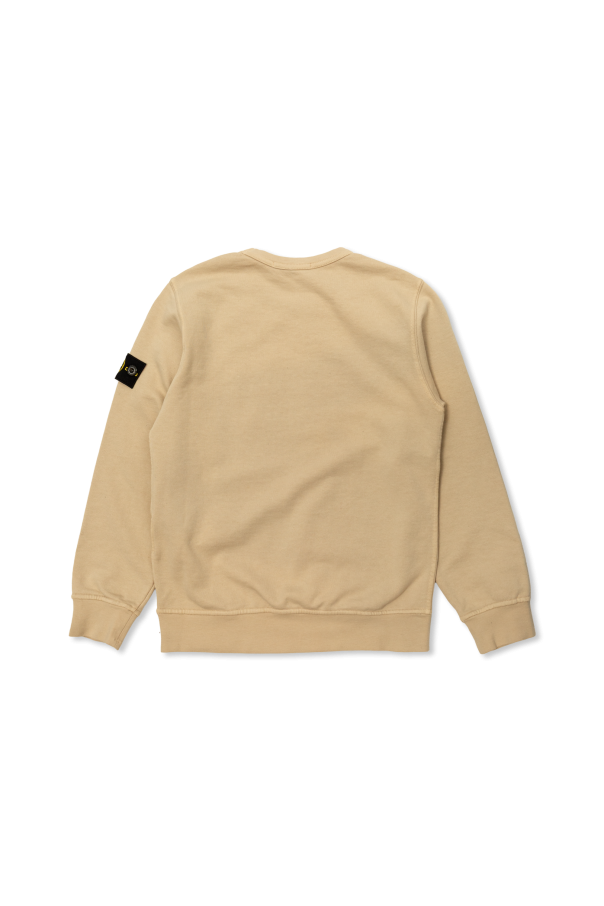 Stone Island Junior Sweatshirt with logo patch