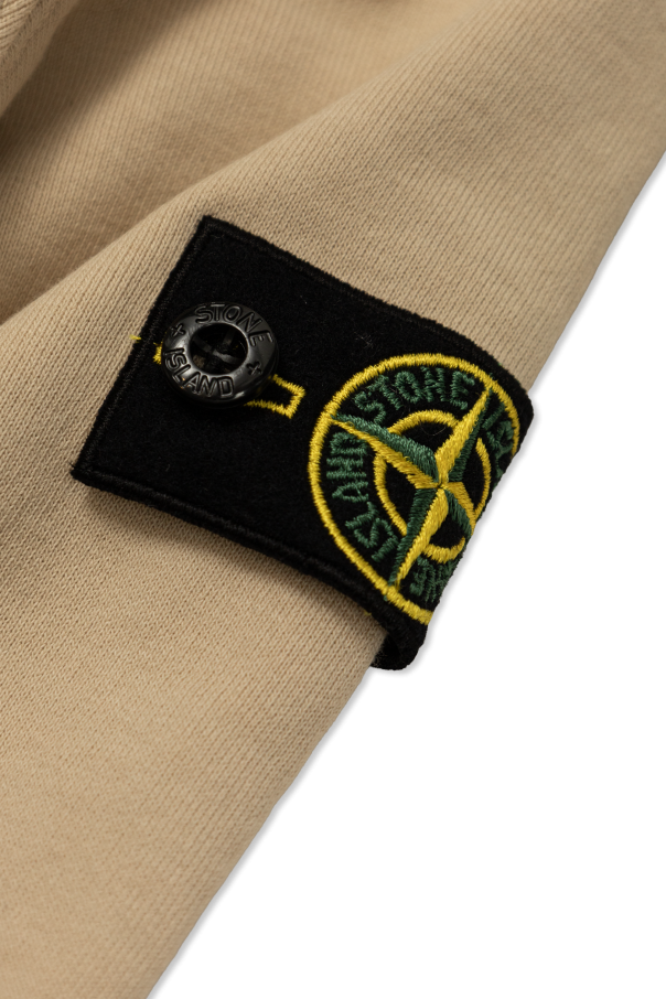 Stone Island Junior Sweatshirt with logo patch