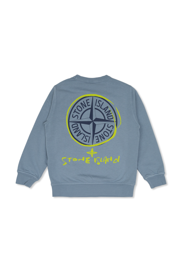 Stone Island Junior Sweatshirt with logo