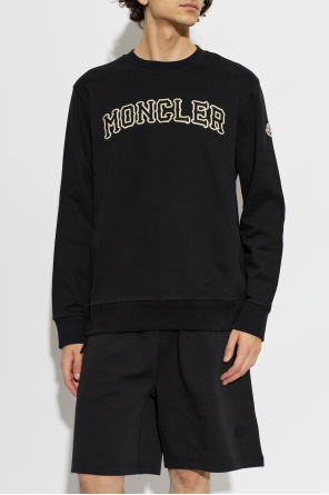 Moncler Sudadera con logo bordado
