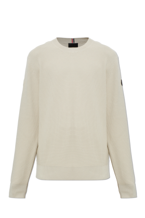 Sweter z naszywką logo