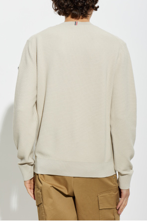 Moncler Sweater with logo patch