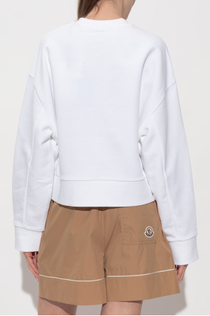 Moncler Sweatshirt mit aufgesticktem Logo