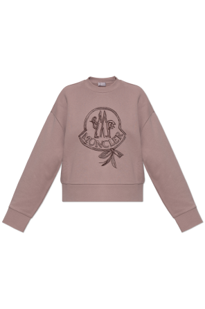 Sweatshirt with embroidered logo