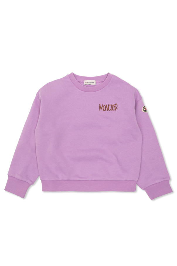 Sweatshirt with logo od Moncler Enfant