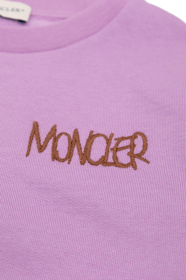 Moncler Enfant Bluza z logo