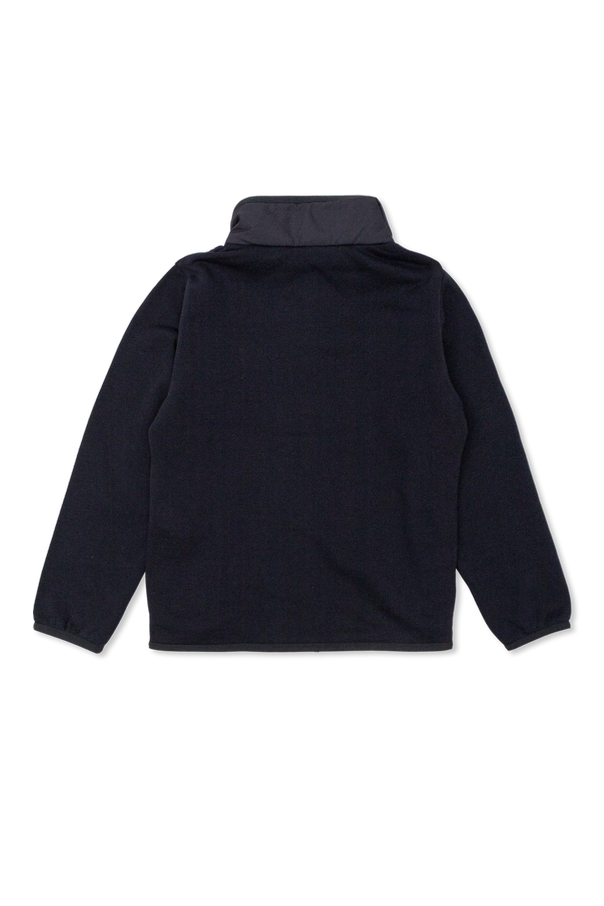 Moncler Enfant Sweatshirt with stand-up collar