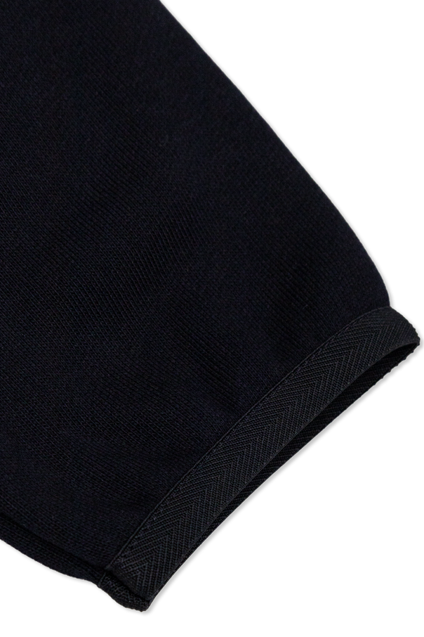 Moncler Enfant Sweatshirt with stand-up collar