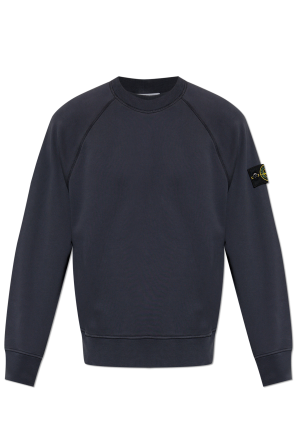 Sweatshirt with logo patch