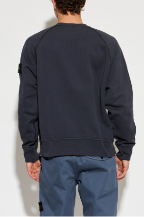 Stone Island Sudadera con parche de logo
