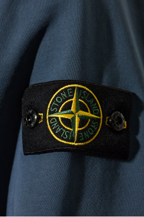 Stone Island Sweatshirt with logo patch